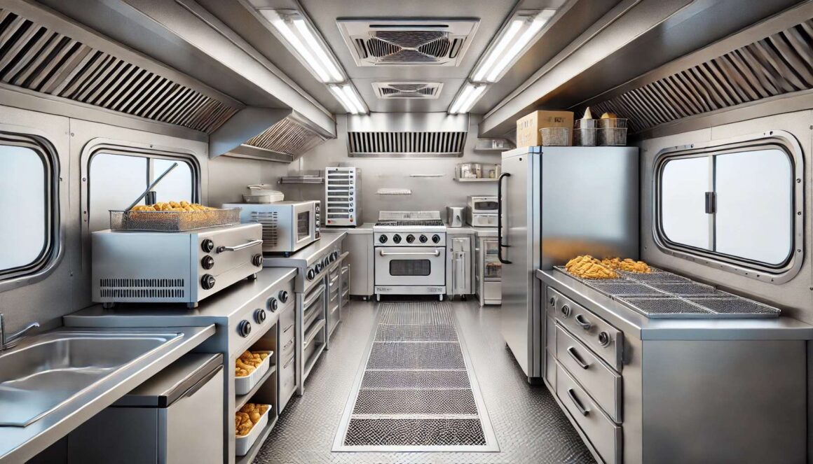 food truck interior